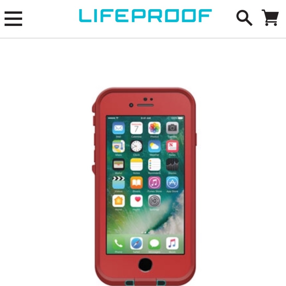 Lifeproof FRE iPhone 7 Case Red Flame